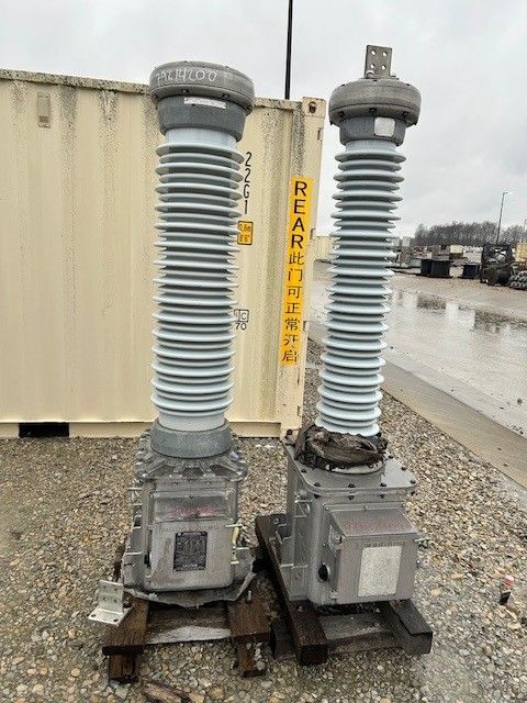 Lot of Two (2) 138KV CCVT Devices